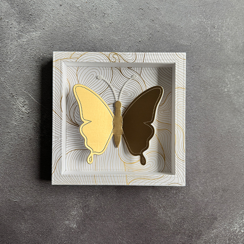 Square Frame Die Simple and Basic Dies - Square Frame and Window - Scrapbooking Made Simple