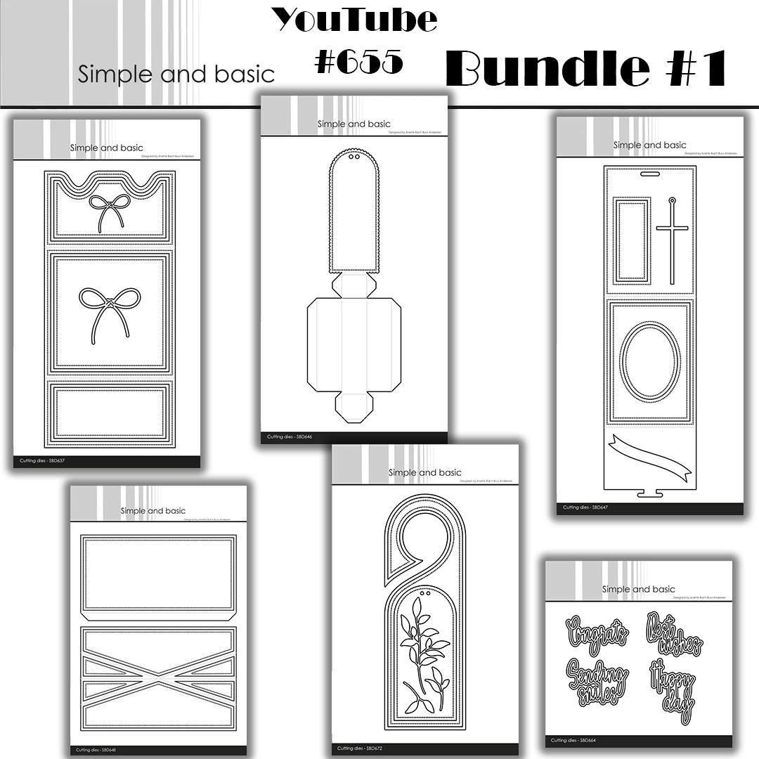 Simple and Basic YT#655 Dies 6 Pack 