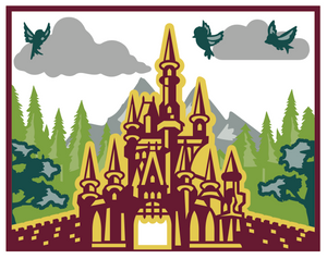 Simply Defined March 2018 Release Dies Set - True Companion Collection, Kaleidoscope - Once Upon A Time