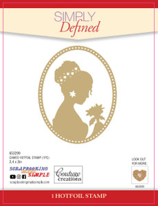 Simply Defined March 2018 Release HotFoil Stamps - Cameo