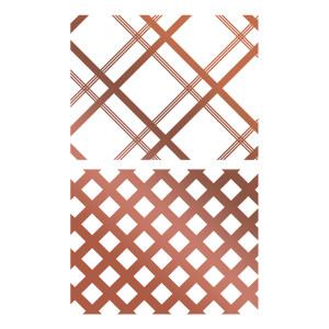 Simply Defined June 2018 Release HotFoil Stamps (2/pk) - Plaid Background