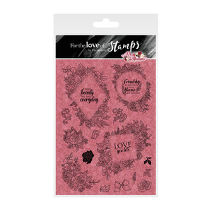 Hunkydory Stamp Set - Rosy Reflections