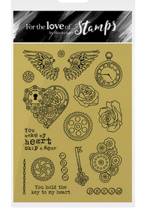 Hunkydory For The Love Of Stamps - Key To My Heart
