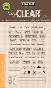 Hero Arts Stamps - Plan