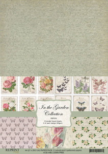 Reprint A4 Paper Pack Collections - In The Garden