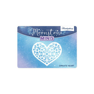 Hunkydory Moonstone Minis - Ornate Heart