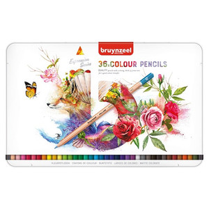 Royal Talens Bruynzeel Expression Colour Pencil 36/Pack Royal Talens Bruynzeel Expression Colour Pencil 36/Pack
