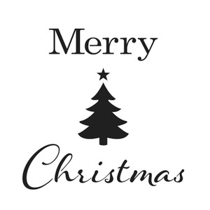 The Crafters Workshop 6x6 Stencils - Merry Tree