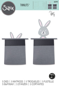 Sizzix Thinlits Die Set 5PK by Pete Hughes - As If By Magic!