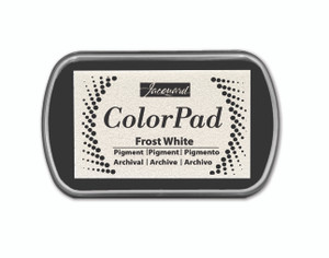 Jacquard Colorpad Pigment Ink Pad - Frost White