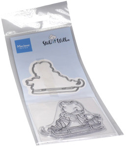 Marianne Design Stamp & Die Set - Bear & Rabbit Marianne Design Stamp & Die Set - Bear & Rabbit