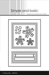 Simple and Basic A7 Dies - Cover Die #1 Simple and Basic A7 Dies - Cover Die #1