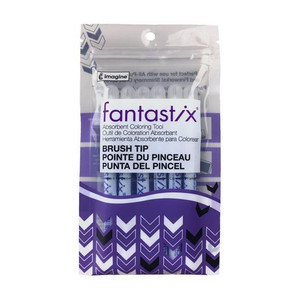 Imagine Crafts Fantastix Absorbent Coloring Tool 6/Pkg - Brush Tip