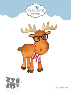 Elizabeth Craft Designs Cute & Whimsical - Liam the Moose Elizabeth Craft Designs Cute & Whimsical - Liam the Moose