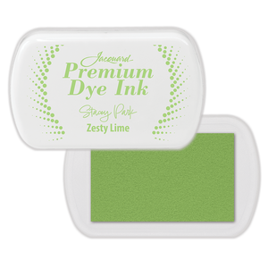 Jacquard Premium Full Size Dye Ink Pad By Stacey Park - Zesty Lime