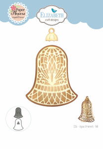 Elizabeth Craft Design Paper Flowers Dies - Joyous Ornament, Bell