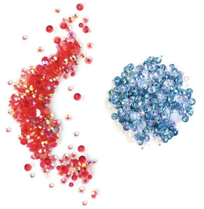 Hero Arts Winter Sequins Mix + Sparkling Red