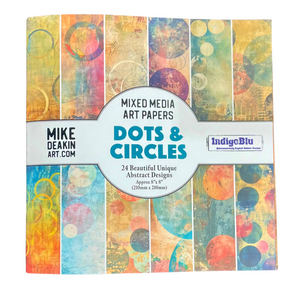 IndigoBlu 8x8in Paper Book - Dots & Circles