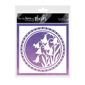 Hunkydory Crafts For the Love of Masks - Cute Bluebells