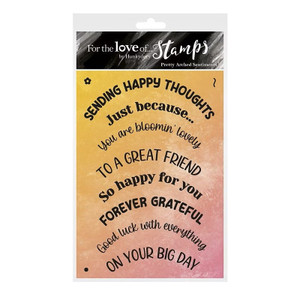 Hunkydory Crafts For the Love of Stamps - Pretty Arched Sentiments