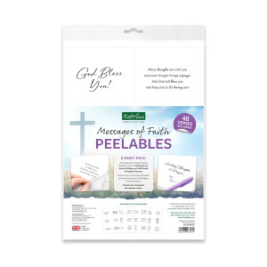 Katy Sue Designs Peelables Verses, 48 stickers - Messages of Faith