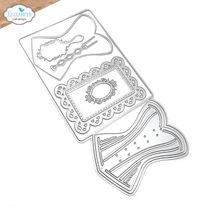 Elizabeth Craft Designs Dies (Fits passport XL) - Laced Up