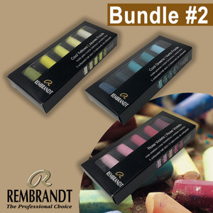 Royal Talens Rembrandt Soft Pastels 3 Pack Bundle #2 Royal Talens Rembrandt Soft Pastels 3 Pack Bundle #2