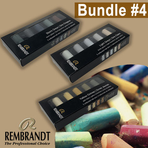 Royal Talens Rembrandt Soft Pastels 3 Pack Bundle #4 Royal Talens Rembrandt Soft Pastels 3 Pack Bundle #4