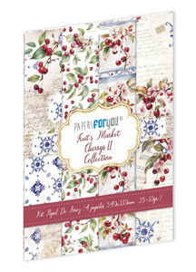 Papers For You 21x12in Rice Paper 4 Pack - Fruit's Market, Cherry II