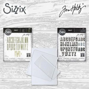 Sizzix by Tim Holtz  Make It Monday (05-19-2025) 3 Pack Bundle #4 - AlphaNumerics Sizzix by Tim Holtz  Make It Monday (05-19-2025) 3 Pack Bundle #4 - AlphaNumerics