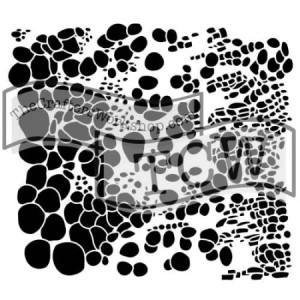 The Crafters Workshop 6x6 Stencils - Cell Theory