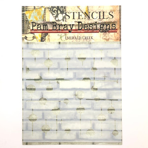 Emerald Creek Cling Stencils by Pam Bray Designs - Solar Flare