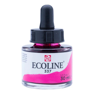 Royal Talens Ecoline Liquid Watercolour, 30ml Pipette Jar - Magenta (337) Royal Talens Ecoline Liquid Watercolour, 30ml Pipette Jar - Magenta (337)