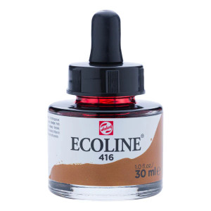 Royal Talens Ecoline Liquid Watercolour, 30ml Pipette Jar - Sepia (416) Royal Talens Ecoline Liquid Watercolour, 30ml Pipette Jar - Sepia (416)