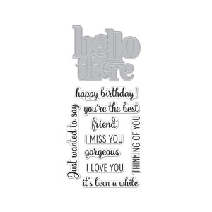 Hero Arts Stamp & Cut - Hello There