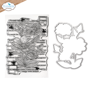 Elizabeth Craft Designs Stamp and Die Set - Summer Flower