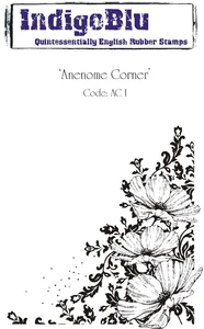 IndigoBlu Cling Rubber Stamps - Anemone Corner