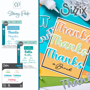 Sizzix by Stacey Park 3 Pack "I Want It All" Bundle #3 - Take Two's Sentiments Sizzix by Stacey Park 3 Pack "I Want It All" Bundle #3 - Take Two's Sentiments