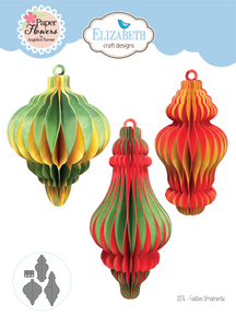 Elizabeth Crafts Designs Paper Flowers Dies by Angelica Turner - Festive Ornaments Elizabeth Crafts Designs Paper Flowers Dies by Angelica Turner - Festive Ornaments