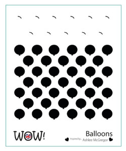WOW! 6x6in Stencils - Balloons
