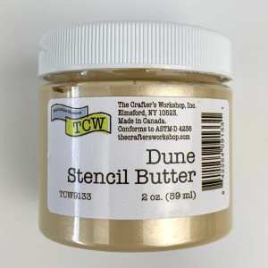 The Crafters Workshop Stencil Butter 2oz Jar - Dune