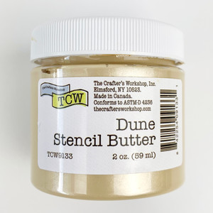 The Crafters Workshop Stencil Butter 2oz Jar - Dune