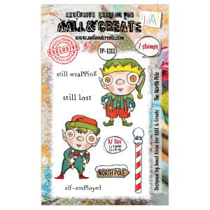 AALL & Create A7 Stamp Set - The North Pole AALL & Create A7 Stamp Set - The North Pole