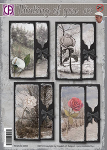 Creatief Art Creative CutOuts Card Kit - Thinking of You 02