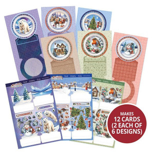 Hunkydory Crafts Stunning Snow Globes Concept Card Kit