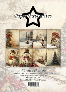 Paper Favourites A6/4.25x6in Paper Pack - Victorian Christmas
