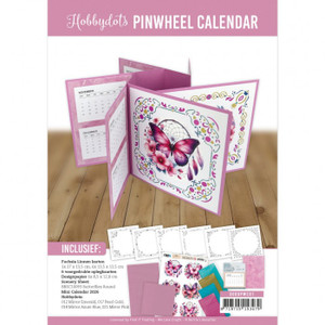 Find-It Trading Hobbydots Pinwheel Calendar - Berries Beauties, Butterflies