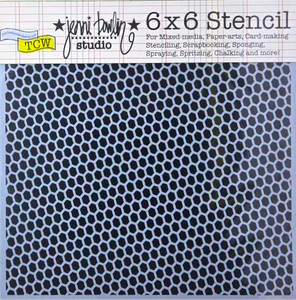 The Crafters Workshop 6x6 Stencils - Netting