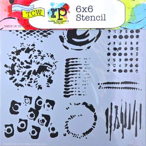 The Crafters Workshop 6x6 Stencils - Impressions