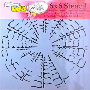 The Crafters Workshop 6x6 Stencils - Coaster